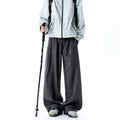 Men's Trousers Spring New Style Straight Loose Wide Leg Casual Long Pants Knife Cut Pants
