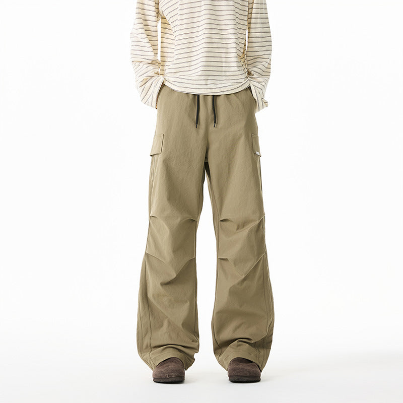 Summer Lightweight Ice Silk Cool-Feel Cargo Pants for Men and Women, Outdoor Hiking Trekking Sports Workwear Pants
