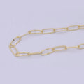 14K Gold Filled Unique Unfinished Chain, Wholesale Sunburst & Textured Paper Clip Chain by Yard, 14.5X5.5mm Paperclip Chain | ROLL-712
