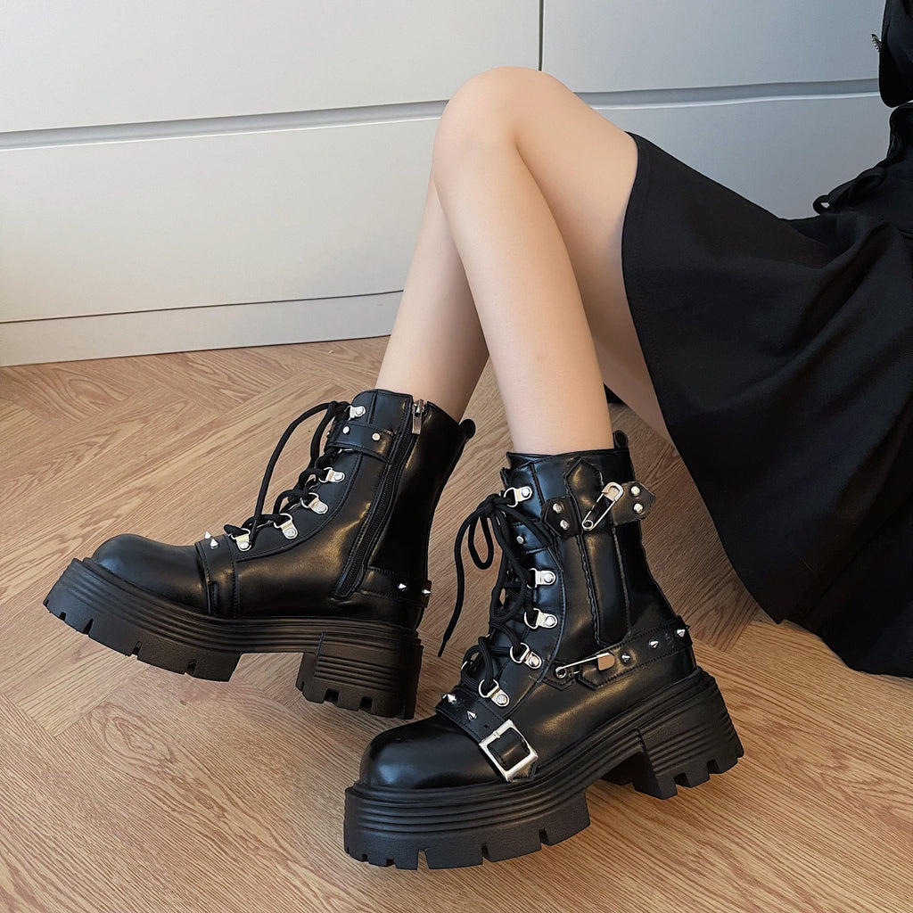 Special Needle Punk Motorcycle Boots