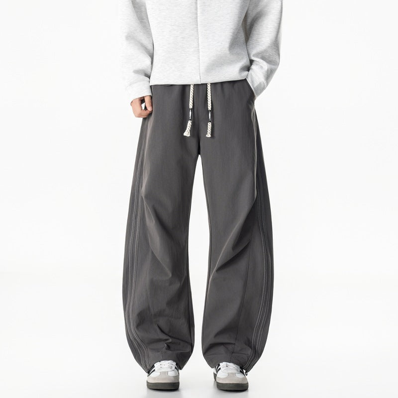 Quick-dry Blade Pants for Men, Loose Casual Trousers, Lightweight Summer Pants, Slimming Fit for Plus Size Men