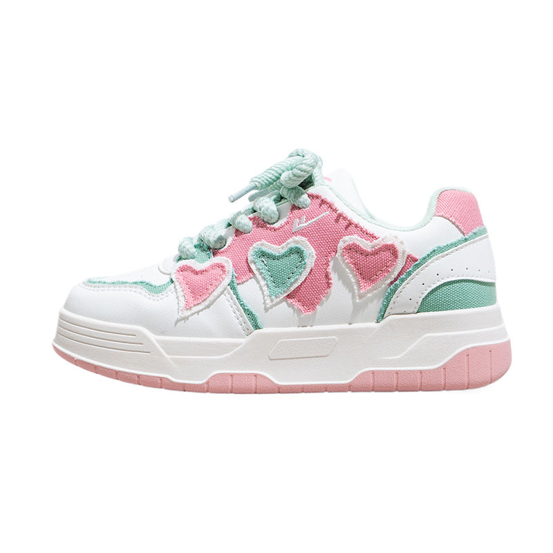 Love single shoe dopamine design sense thick soled shoes for women
