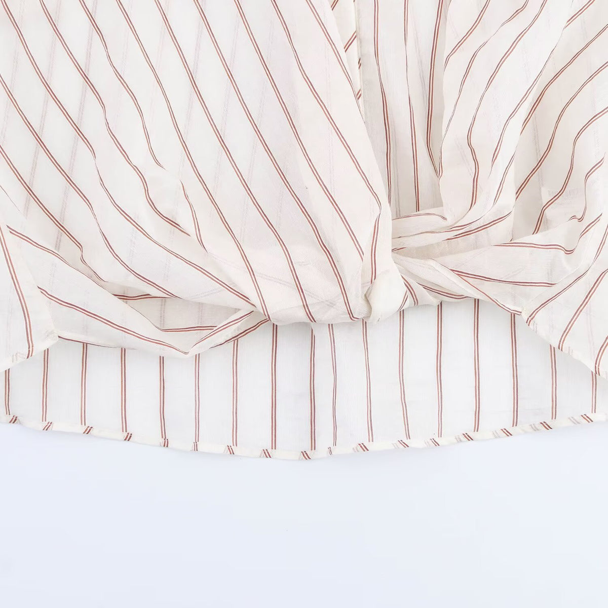 Striped long sleeved shirt