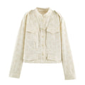 Hollow embroidery jacket