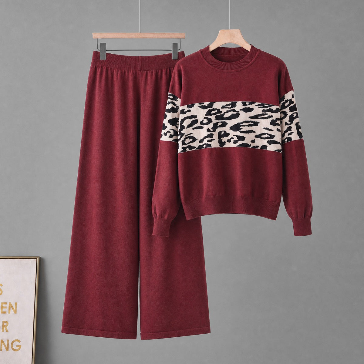 Leopard print suit for women