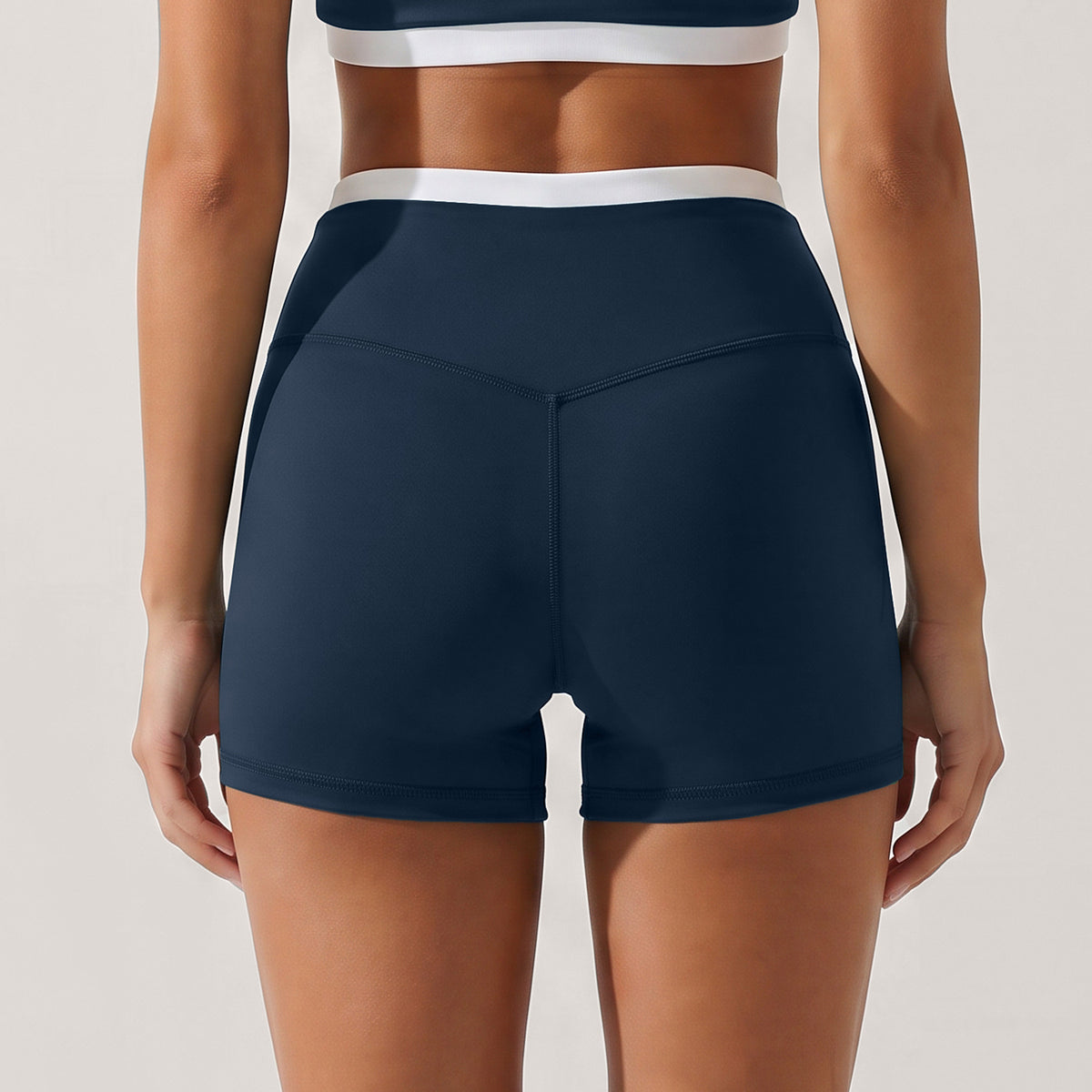 Summer Pilates Yoga Three-Quarter Pants for Women, High-Waisted, Fitted, Slimming, Tummy Control, Athletic Shorts for Running, Training, and Workout