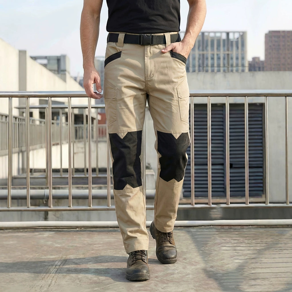 Outdoor Tactical Cargo Pants for Men, Multi-Pocket Utility Workwear, Military-Style Training Pants, Instructor Combat Pants, Casual Wear