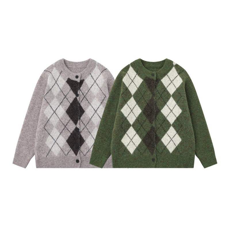 Diamond patterned jacket