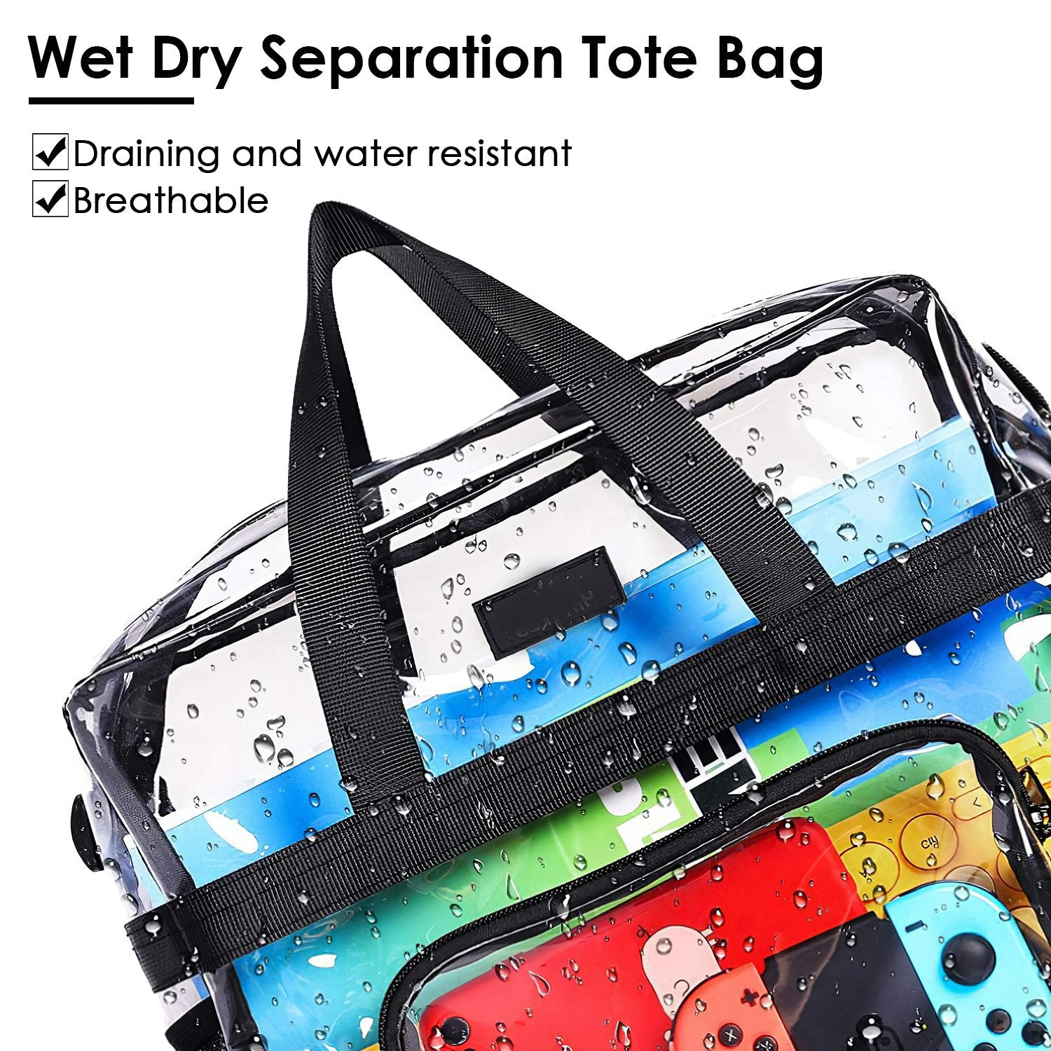 Clear Crossbody Bag Stadium Approved See-Through