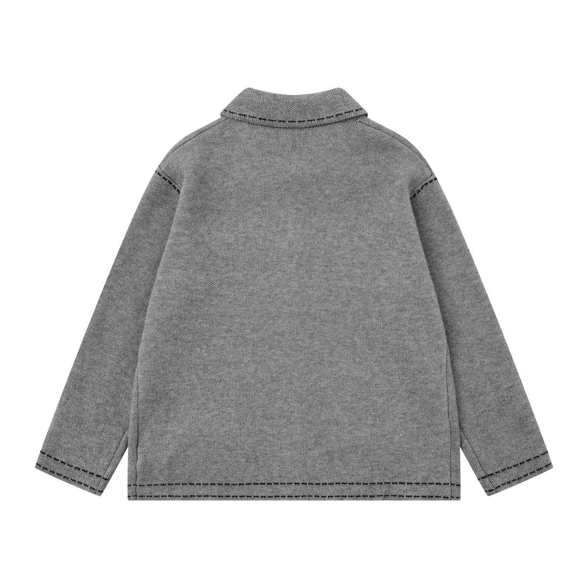 Men's and women's knitted jackets