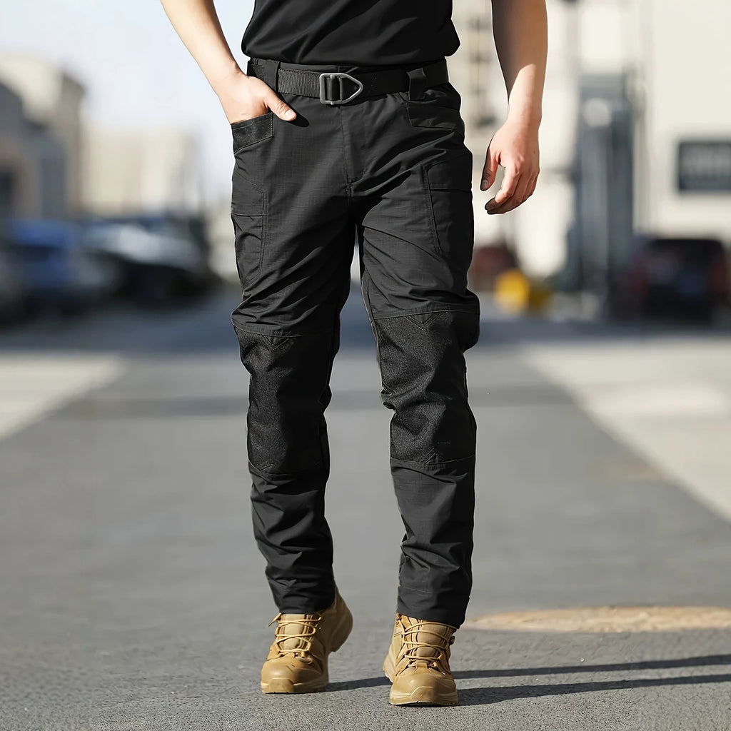 Outdoor Tactical Cargo Pants for Men, Multi-Pocket Utility Workwear, Military-Style Training Pants, Instructor Combat Pants, Casual Wear