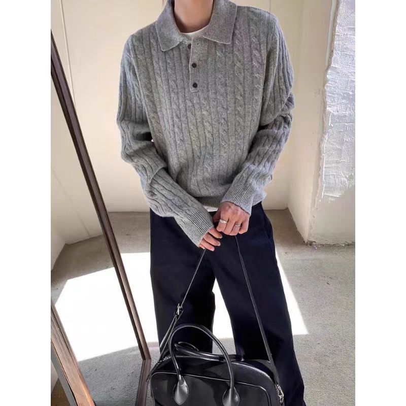 Women's loose long sleeved sweater top for women