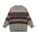 Vintage Fair Island Jacquard Sweater for Women