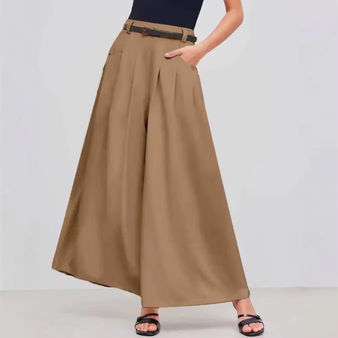 loose wide-leg pants