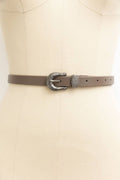 Western Style Skinny Belt - Cowgirl Chic