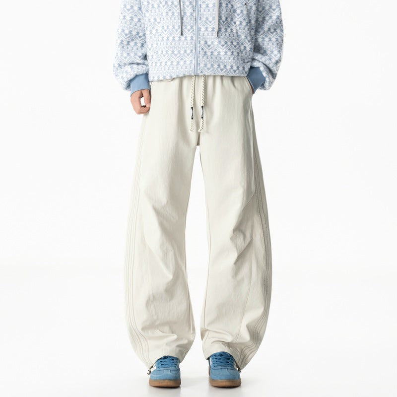 Quick-dry Blade Pants for Men, Loose Casual Trousers, Lightweight Summer Pants, Slimming Fit for Plus Size Men