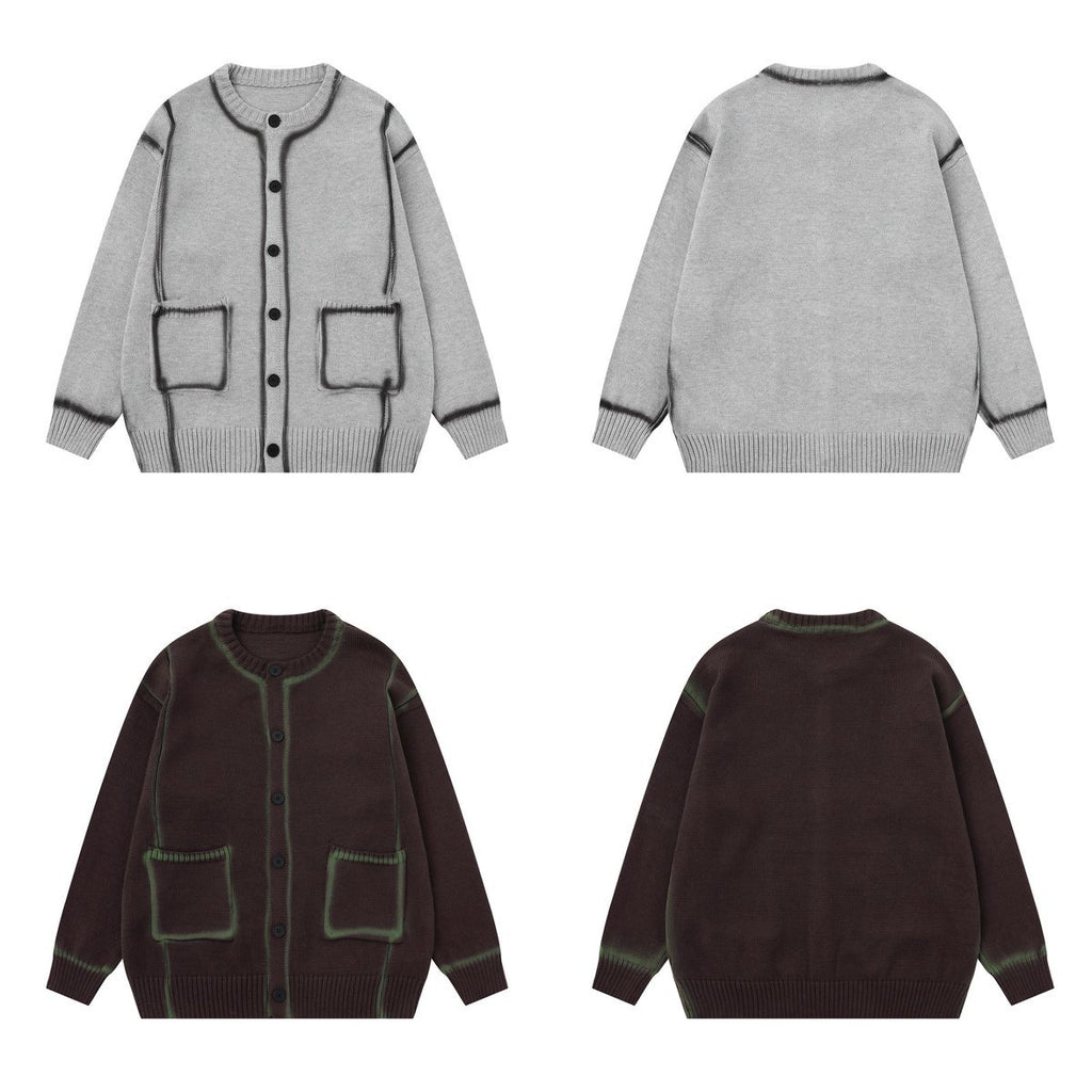 Line pattern jacket