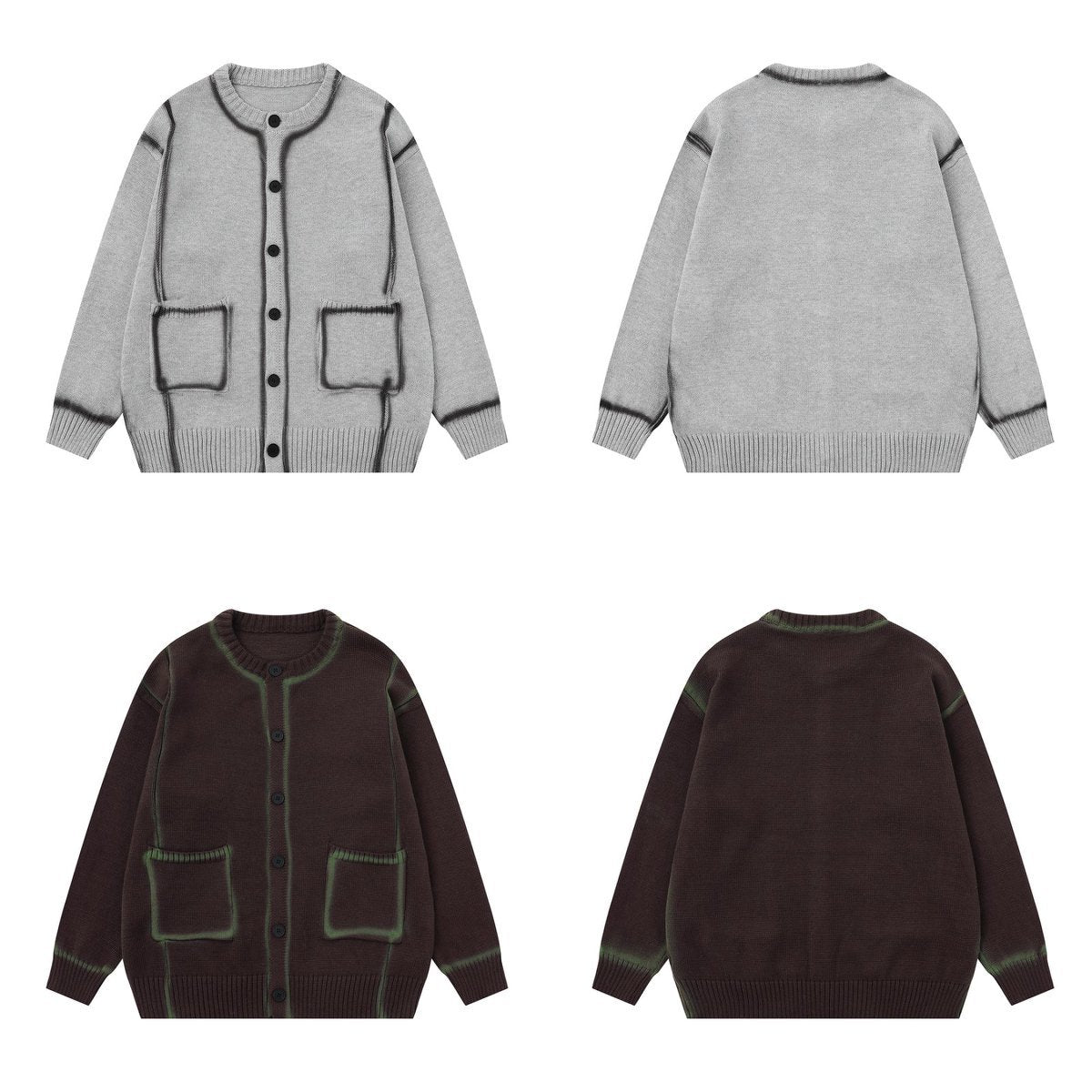Line pattern jacket