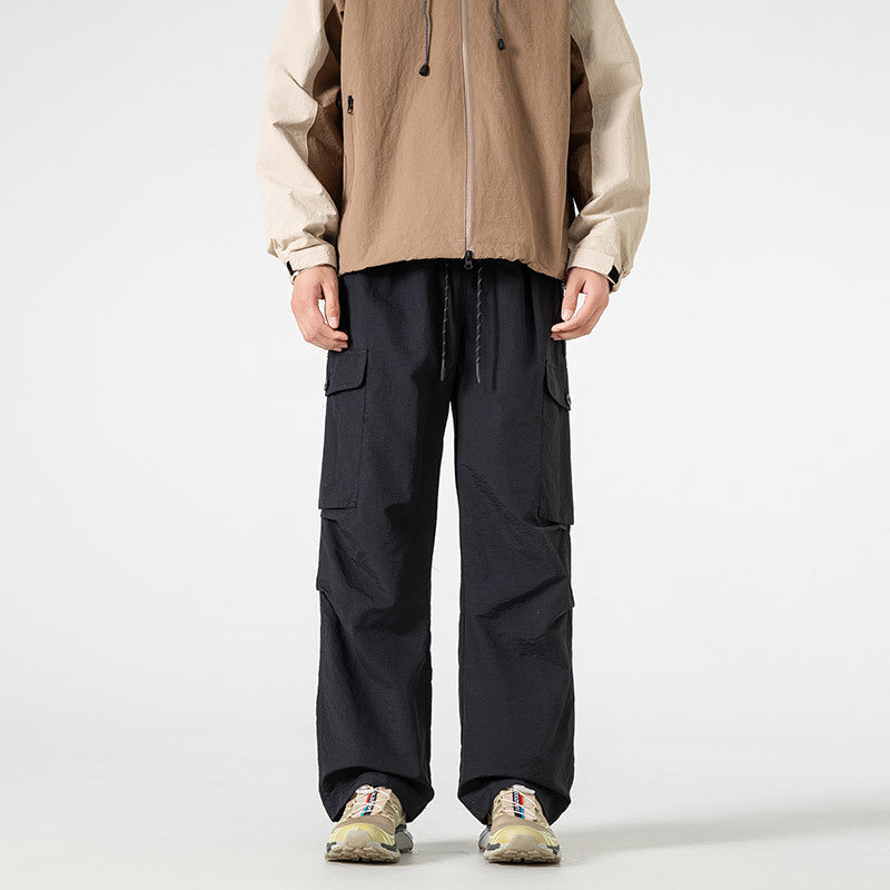 Spring Summer New Casual Pants Lightweight Sport Outdoor Hiking Pants All-Season Long Pants Straight Leg Pants