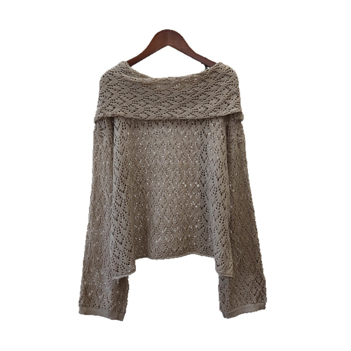 Loose hollow sweater