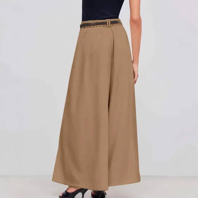 loose wide-leg pants