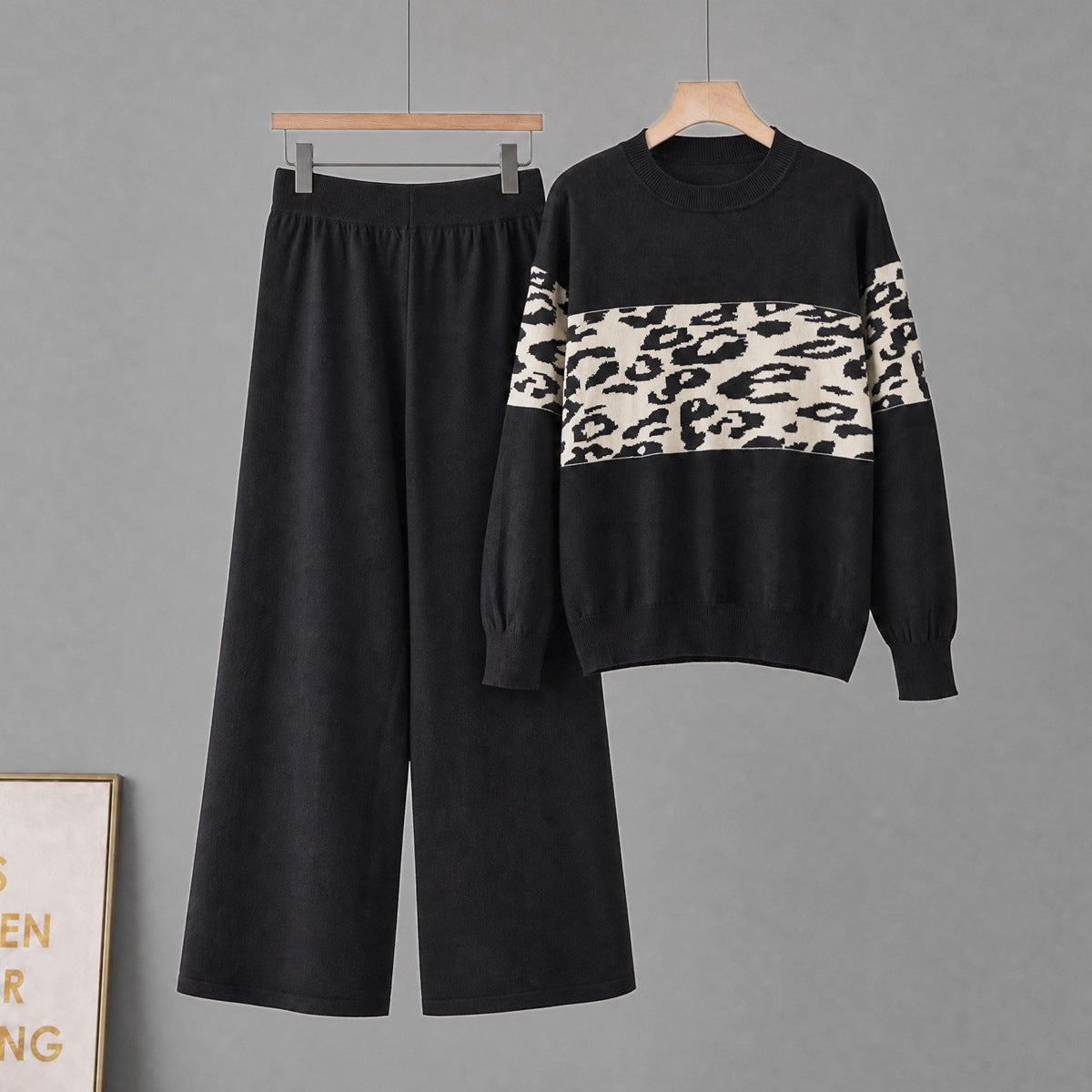 Leopard print suit for women
