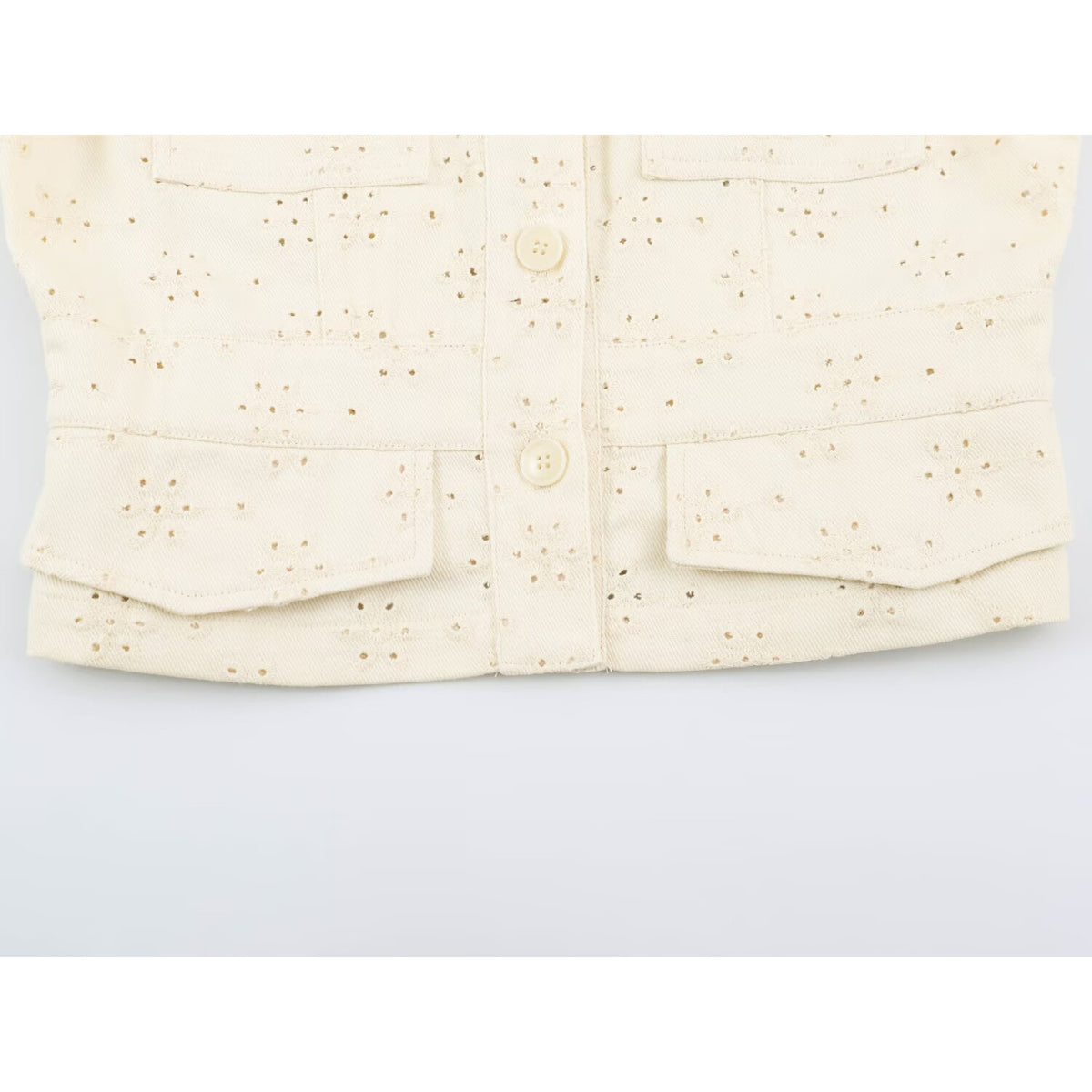 Hollow embroidery jacket