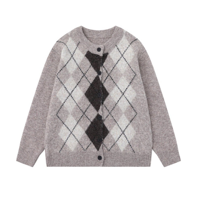 Diamond patterned jacket