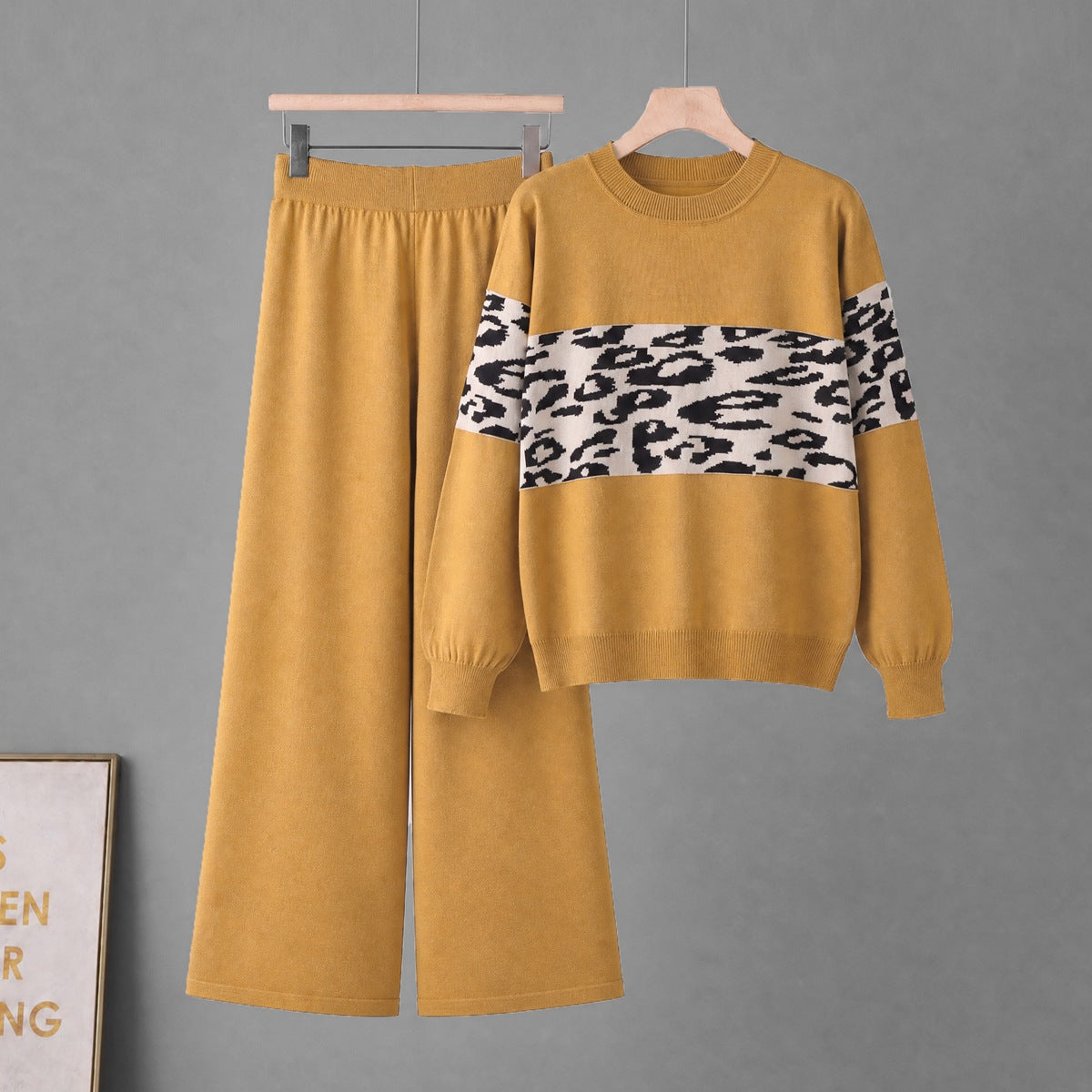 Leopard print suit for women