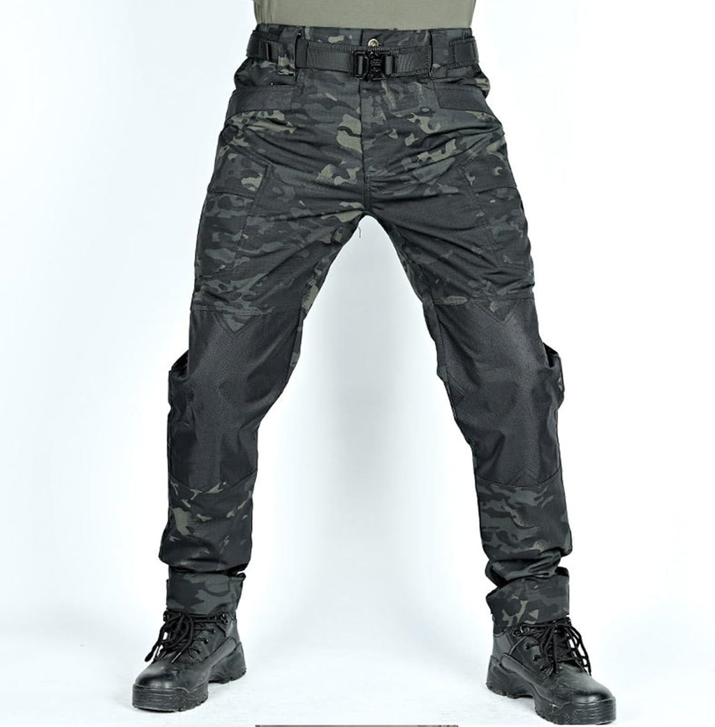 Outdoor Tactical Cargo Pants for Men, Multi-Pocket Utility Workwear, Military-Style Training Pants, Instructor Combat Pants, Casual Wear