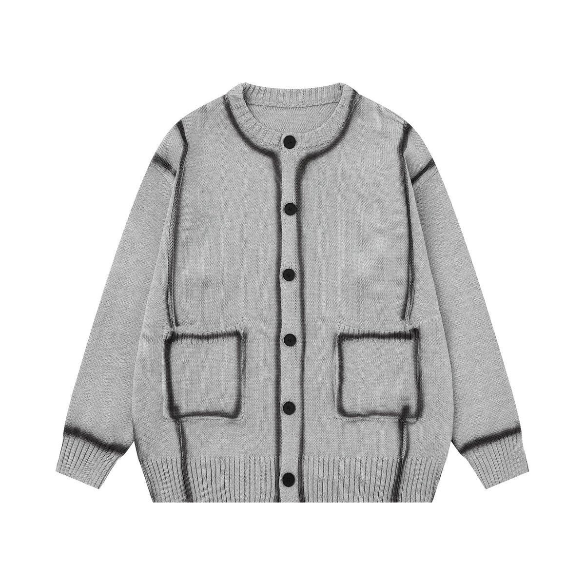 Line pattern jacket