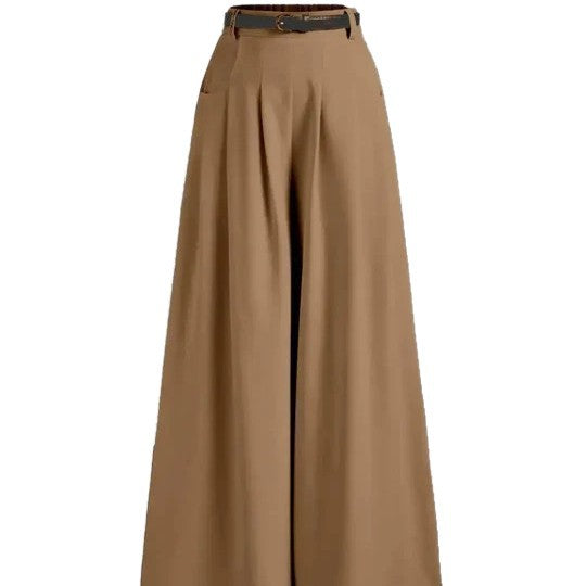 loose wide-leg pants