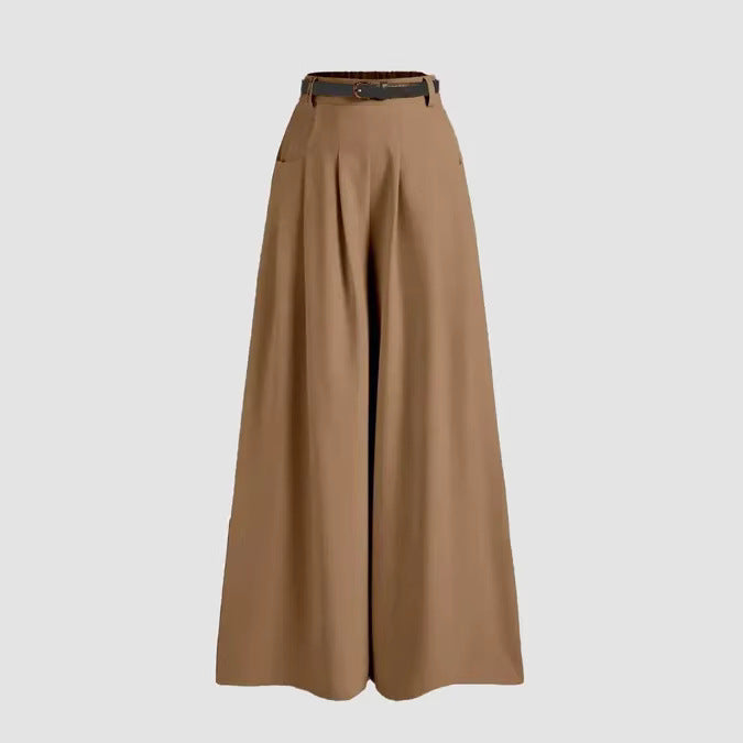 loose wide-leg pants