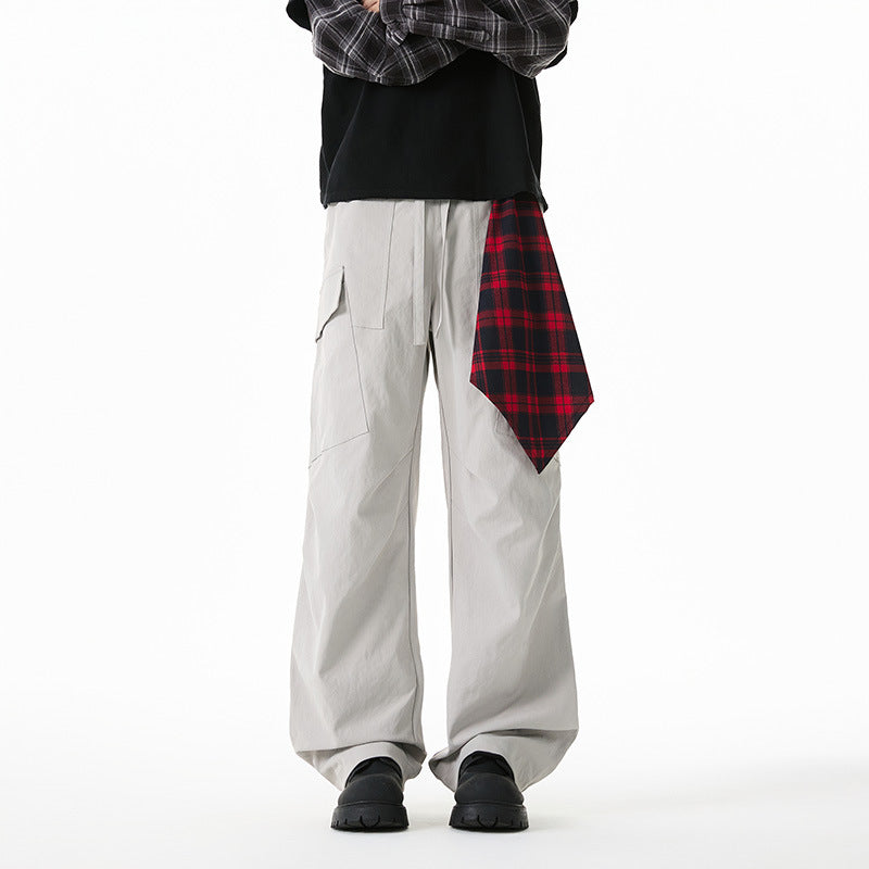 New Quick-dry Fashionable Versatile Loose Comfortable Breathable Men's Commuter Cargo Pants High Street Minimalist Commuter