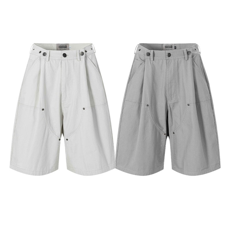 Men's and women's loose paratrooper shorts