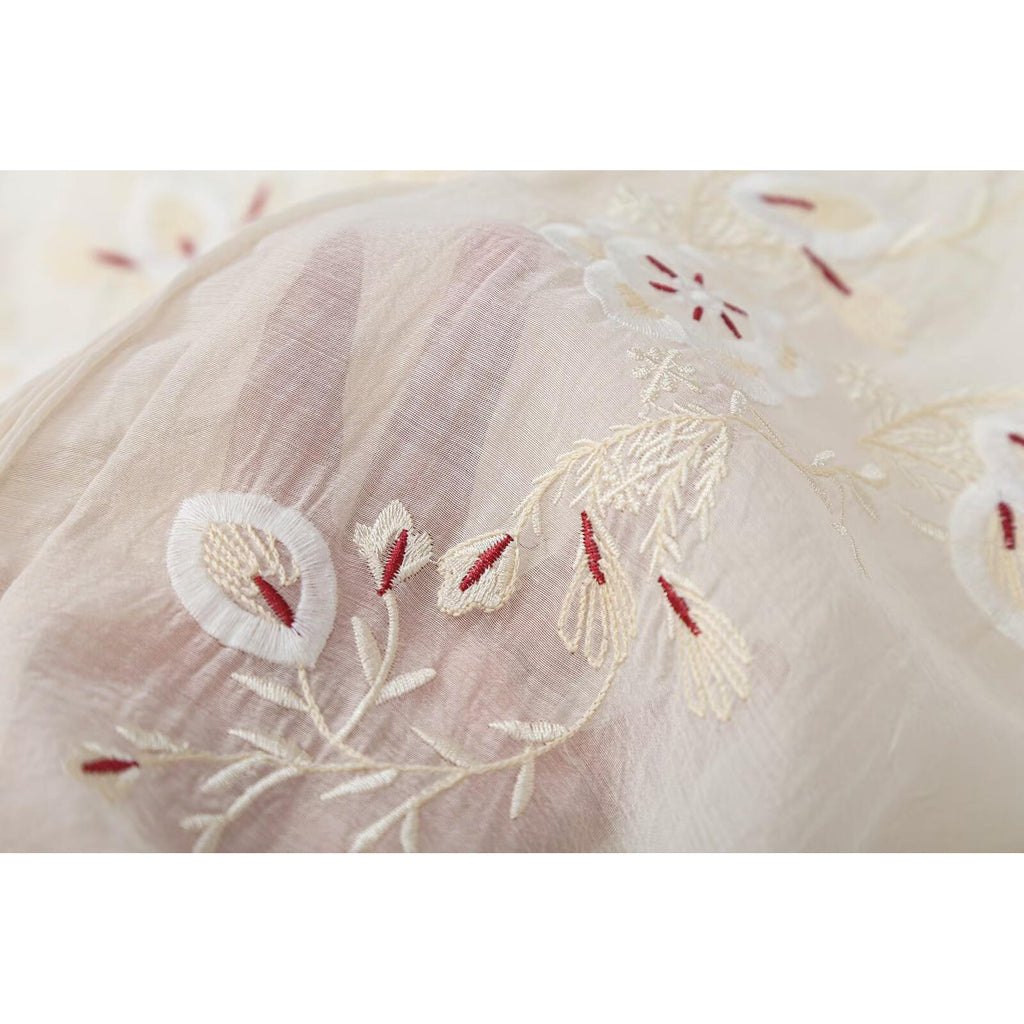 Embroidered long sleeved shirt