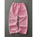 Street Retro Straight Leg Casual Pants Men Spring Autumn New Loose Wide Leg Floor-Length Trousers