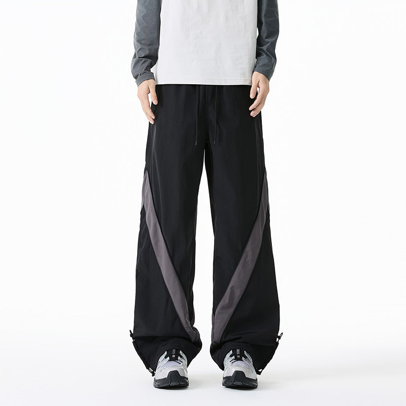 Outdoor Functional Moisture-Wicking Quick-Dry Durable Cargo Pants, Loose Drop Shoulder Silhouette, Ready Stock Direct Shipping
