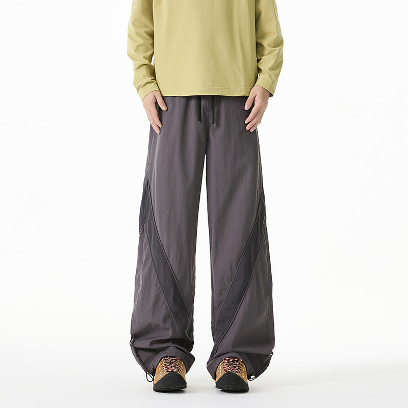 Outdoor Functional Moisture-Wicking Quick-Dry Durable Cargo Pants, Loose Drop Shoulder Silhouette, Ready Stock Direct Shipping