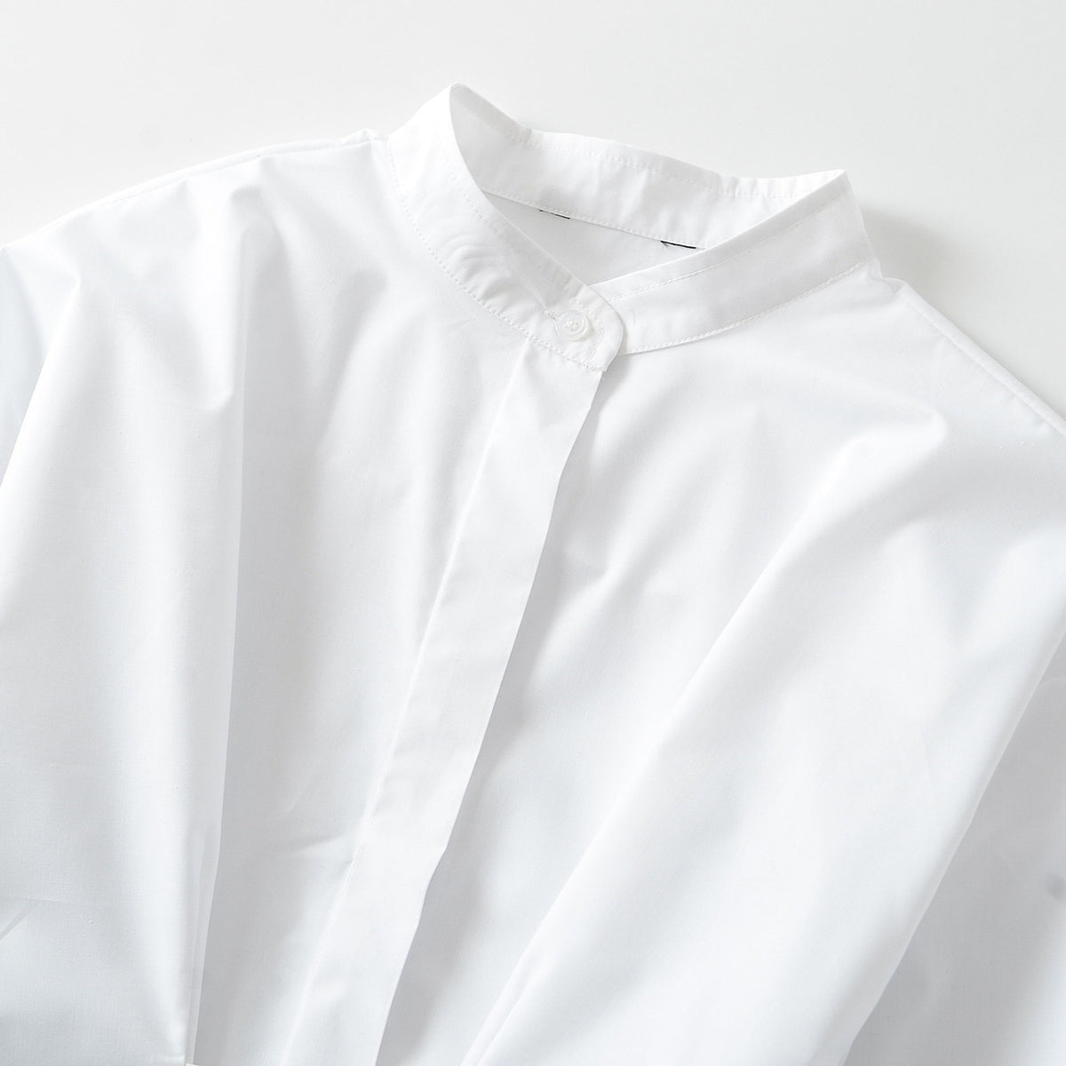 Long sleeved lace up shirt