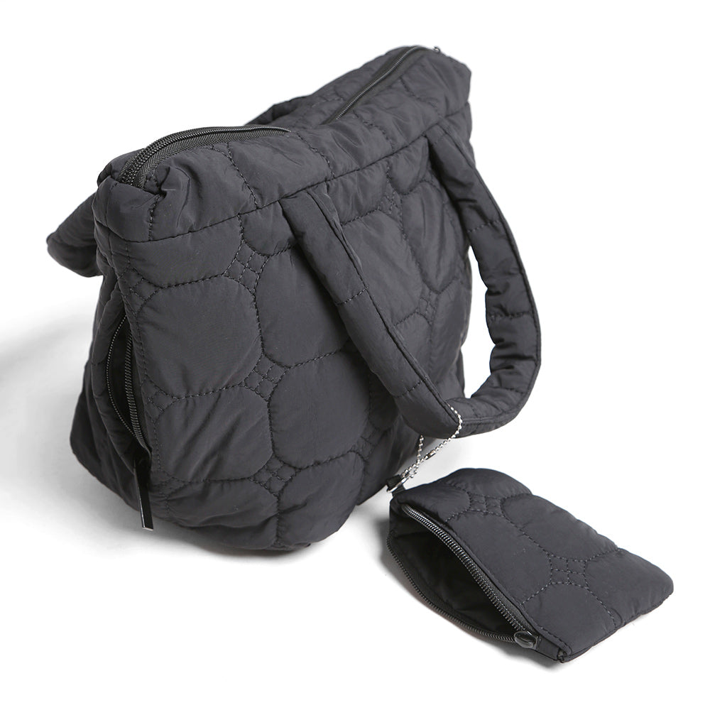Quilted Padded Hand Bag
