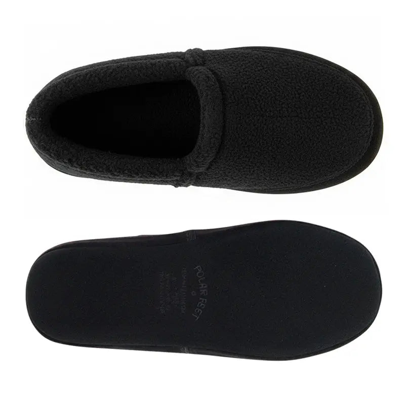 Polar Feet Men's Perfect Mocs - Black Berber