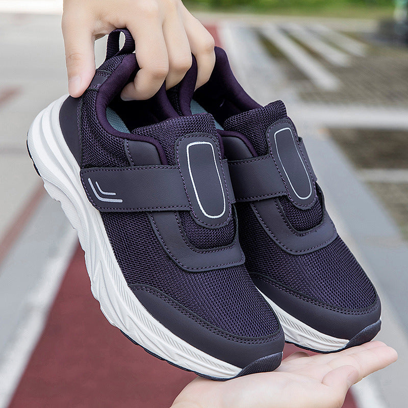 Fall Loose Senior Shoes for Big Toe Bone Bunion Swollen FeetMen's ShoesDiabetic Foot  Middle-Aged and Elderly Walking Shoes Comfortable Non-Tiring Shoes