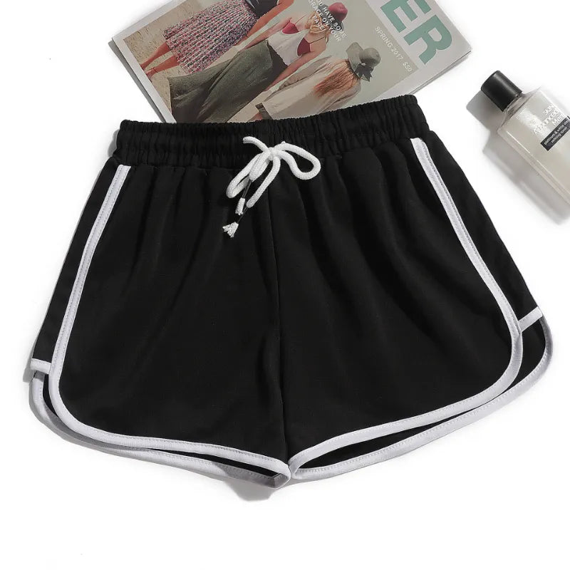 Bottoms Shorts Women Candy Color Breathable Plus Size Shorts