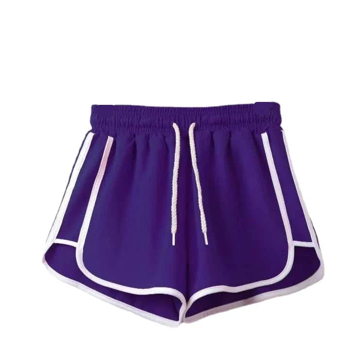 Bottoms Shorts Women Candy Color Breathable Plus Size Shorts