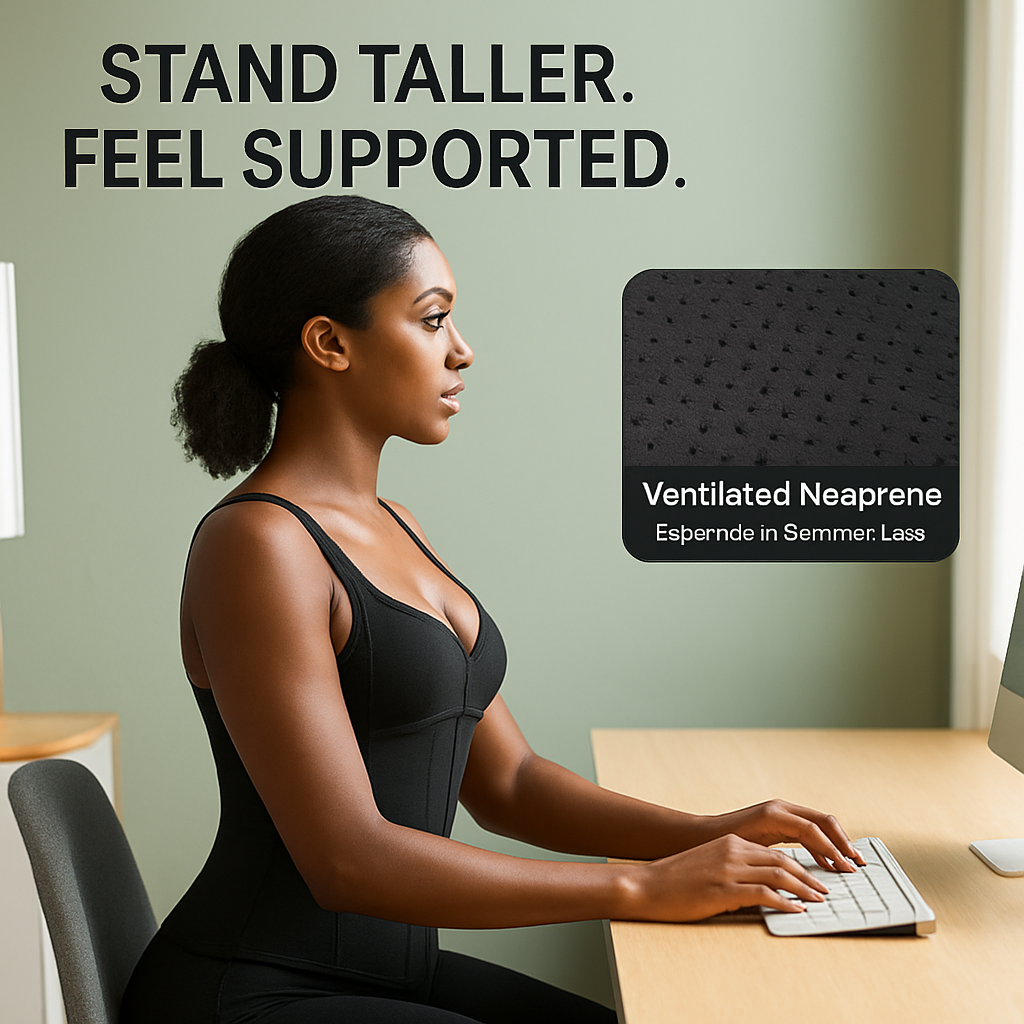Zippered Waist Trainer Corset for Women Slimming - Support